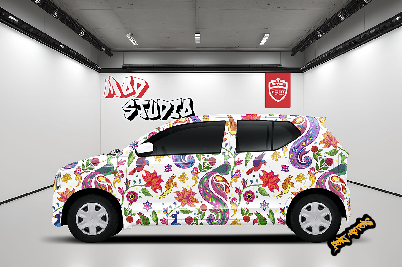 Suzuki Alto Custom Wrap Designs 56 Truck Art 1