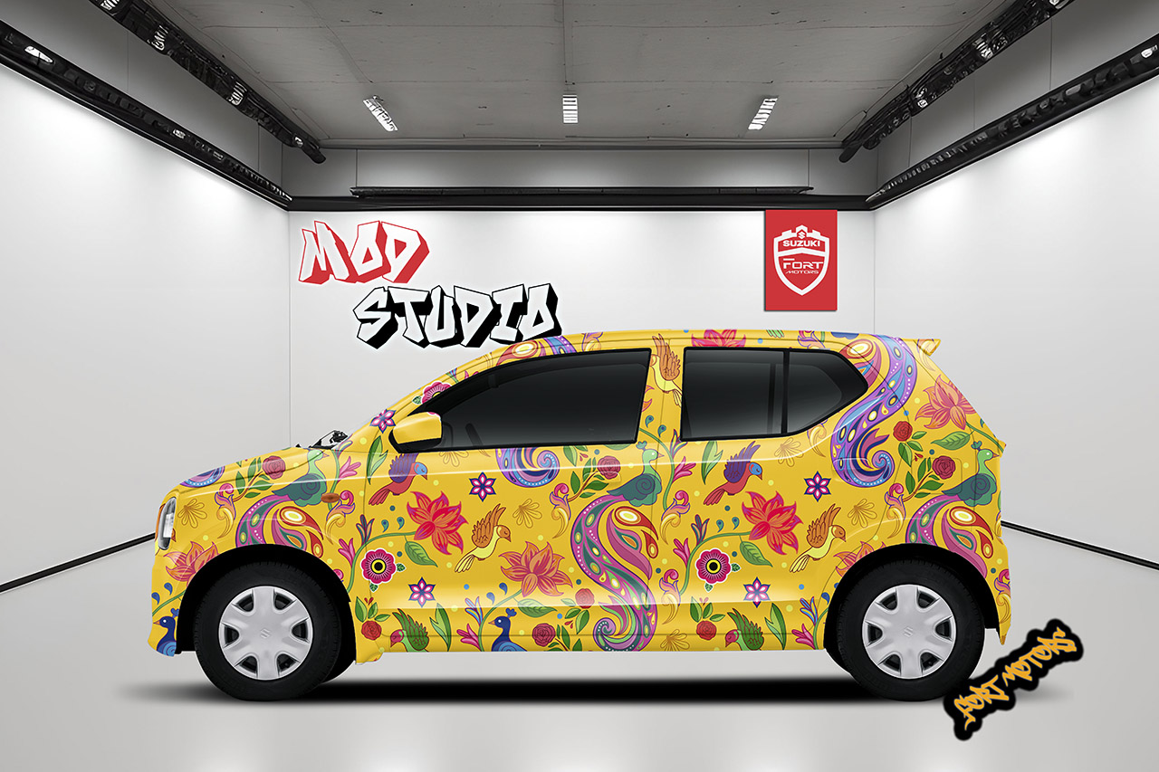 Suzuki Alto Custom Wrap Designs 57 Truck Art 2