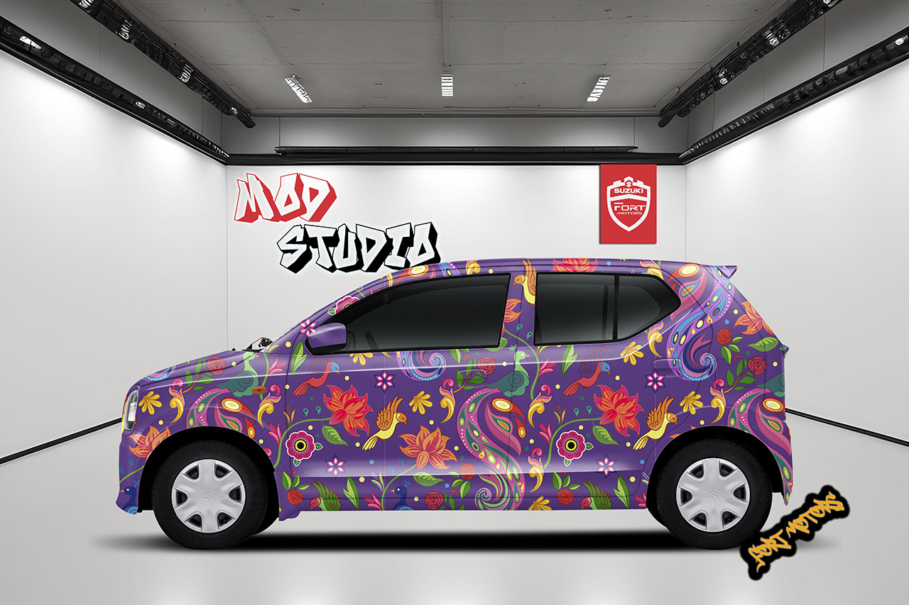 Suzuki Alto Custom Wrap Designs 58 Truck Art 3