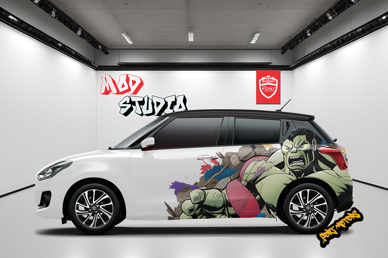 Suzuki-Swift-Livery-Design 0039 Hulk 3